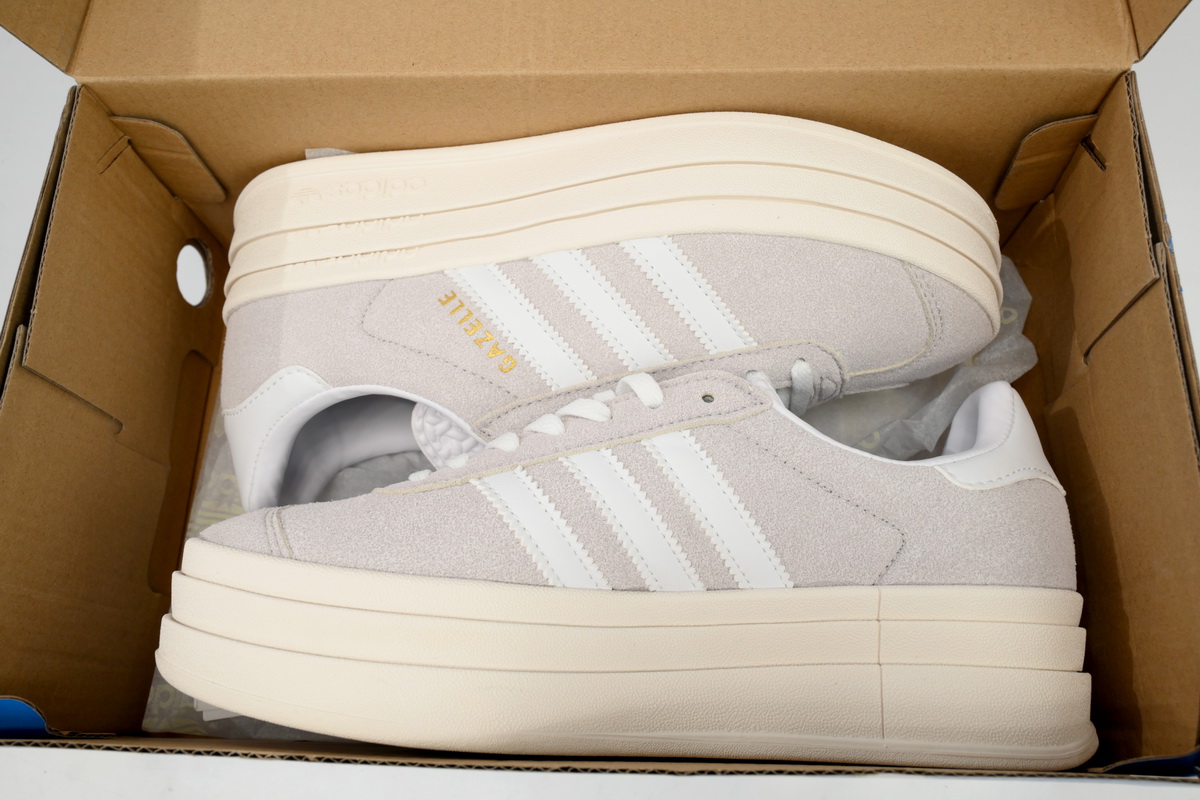     adidas Gazelle Bold Grey White HQ6893