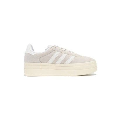 Pkgod adidas Gazelle Bold Grey White HQ6893 02