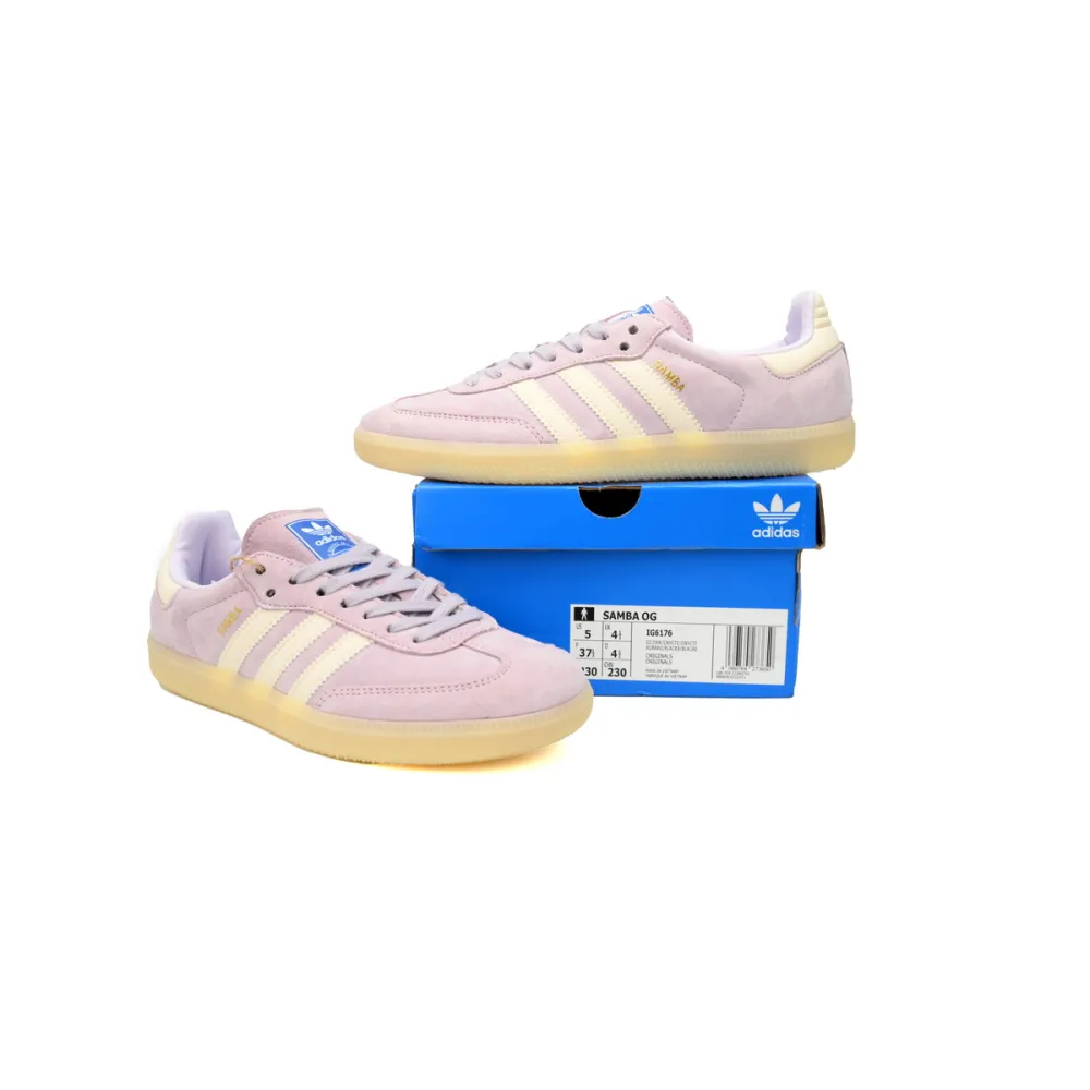 Pkgod adidas Samba OG Silver Dawn Chalk IG6176