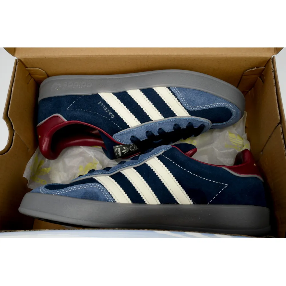 Pkgod adidas Gazelle Indoor Crew Navy Burgundy ID1008