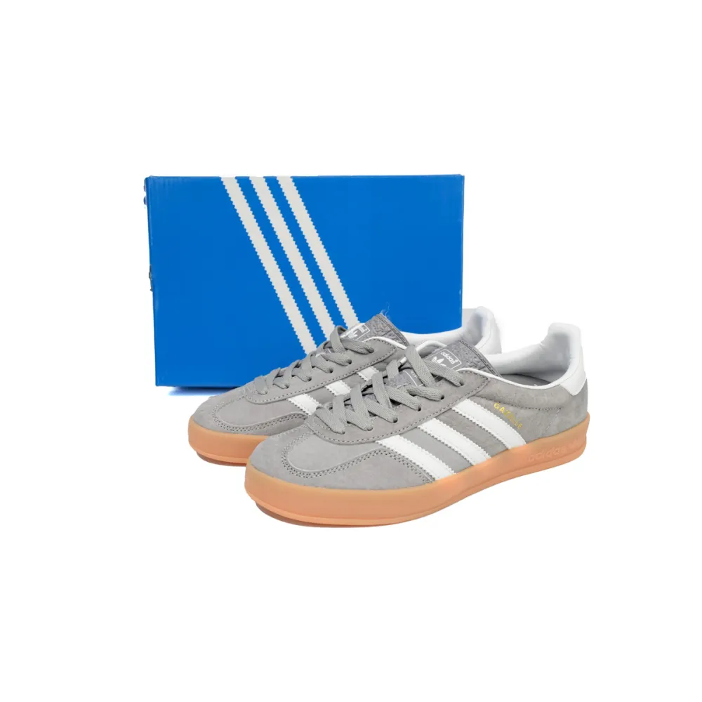 Pkgod adidas Gazelle Indoor Low Grey Three Gum ID0978