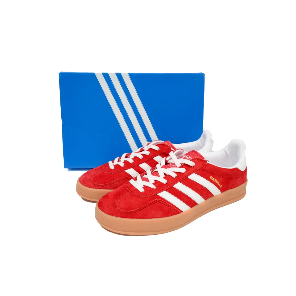 Pkgod adidas Gazelle Scarlet Cloud White H06261