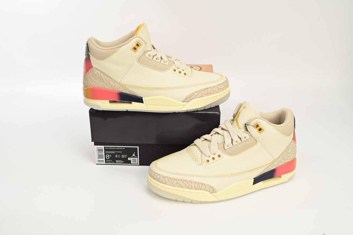  Jordan 3 Retro SP J Balvin Medellín Sunset FN0344-901
