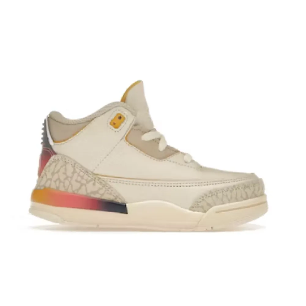 Air Jordan 3 Retro SP J Balvin Medellín Sunset (Kids)