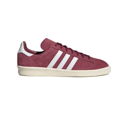 Pkgod adidas Campus 80s Collegiate Burgundy Cloud White  FZ6152 02
