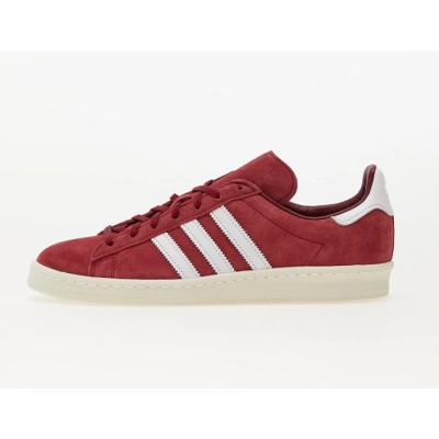 Pkgod adidas Campus 80s Collegiate Burgundy Cloud White  FZ6152 01