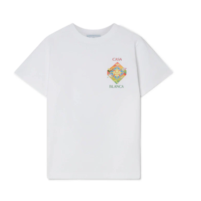 Top Quality Casablanca Les Elements T-shirt  White 02