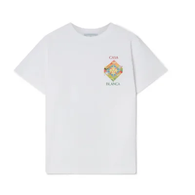 Top Quality Casablanca Les Elements T-shirt  White 02