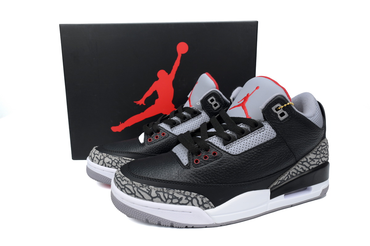    Pkgod A Ma Maniere x Air Jordan 3 Retro SP Black Cement 854262-001