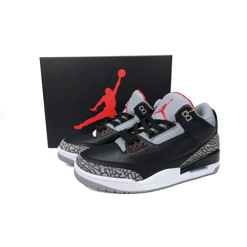 Pkgod A Ma Maniere x Air Jordan 3 Retro SP Black Cement 854262-001