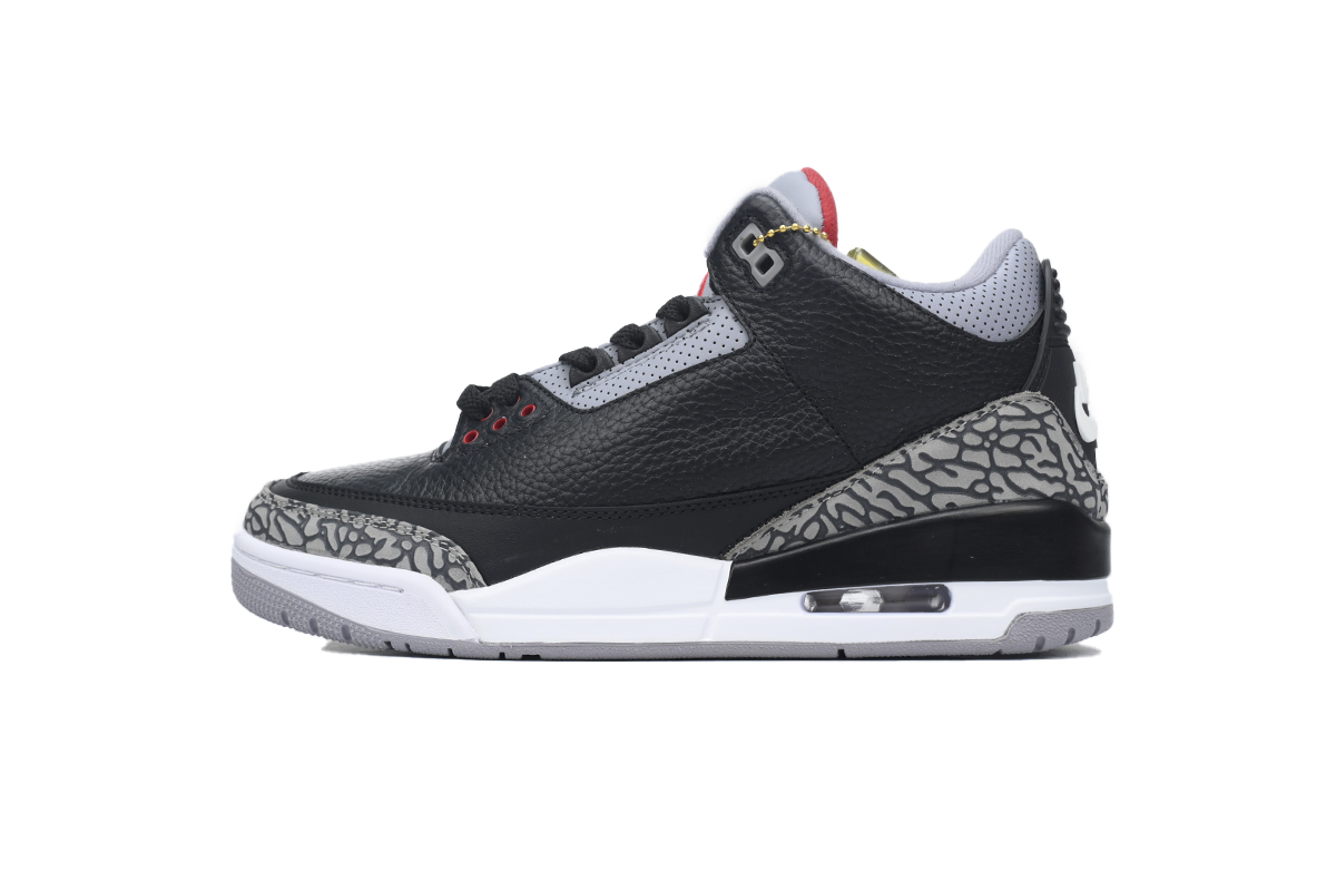   Pkgod A Ma Maniere x Air Jordan 3 Retro SP Black Cement 854262-001