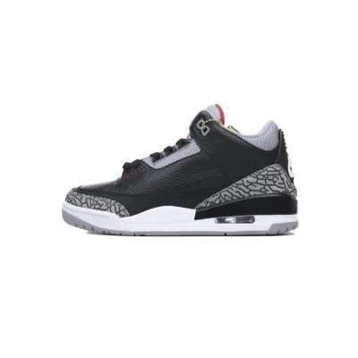 Pkgod A Ma Maniere x Air Jordan 3 Retro SP Black Cement 854262-001 01