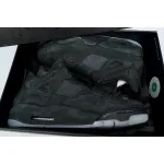 Pkgod KAWS X Air Jordan 4 Retro Black 930155-001