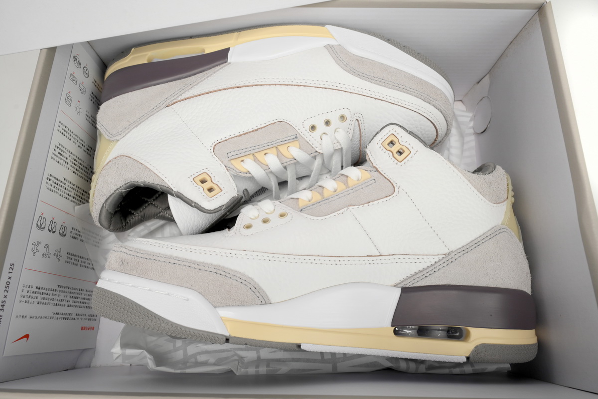    Pkgod A Ma Maniere x Air Jordan 3 Retro SP Medium Grey DH3434-110
