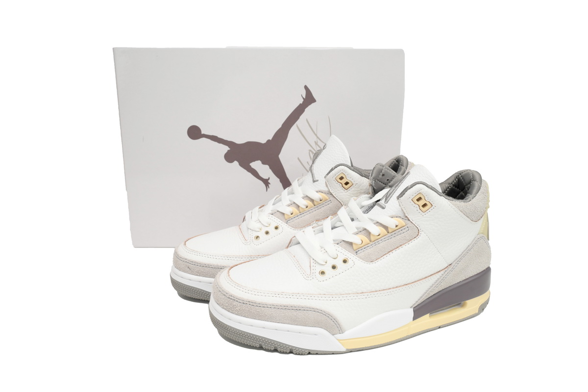    Pkgod A Ma Maniere x Air Jordan 3 Retro SP Medium Grey DH3434-110