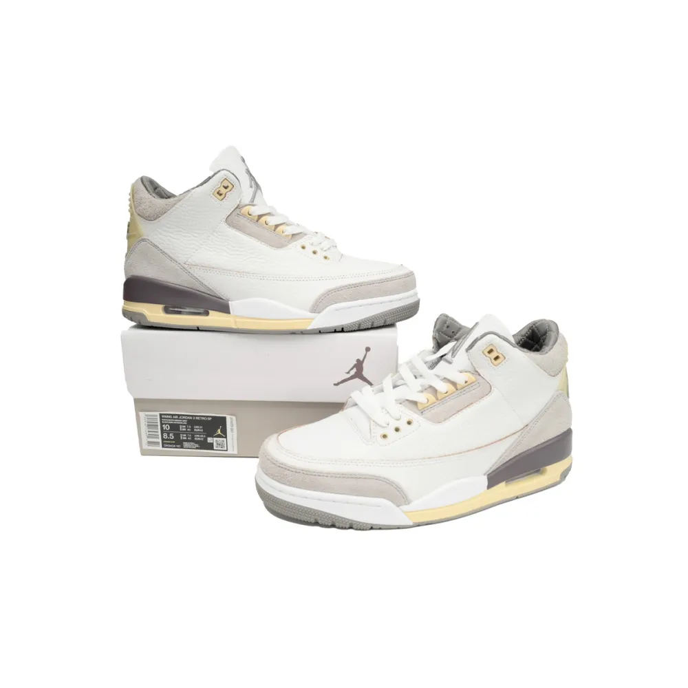 Pkgod A Ma Maniere x Air Jordan 3 Retro SP Medium Grey DH3434-110