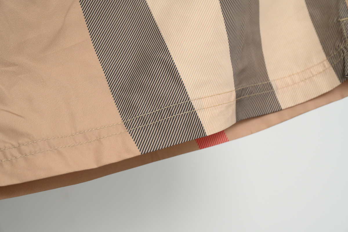 Top Quality Burberry Beach Shorts Brown/Blue 