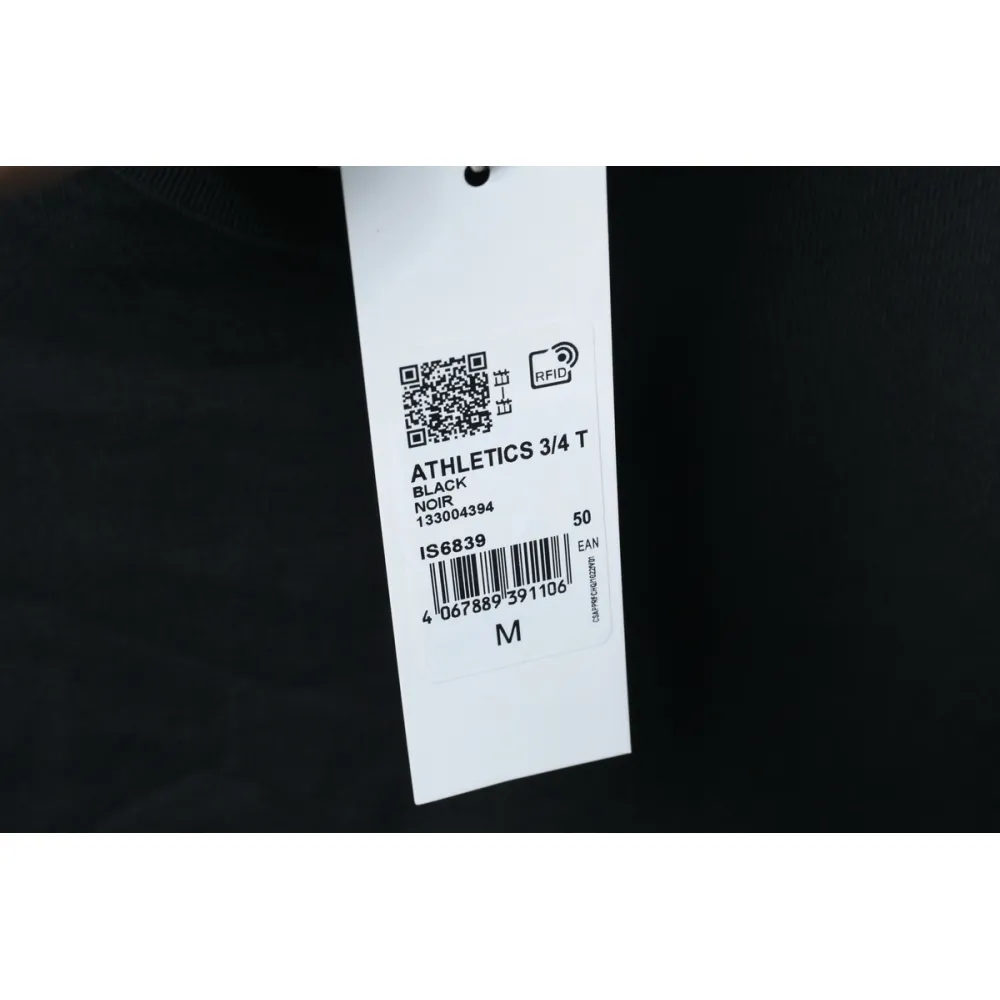 Top Quality Fear of God xadidas Essentials T-shirt  Black IS6839