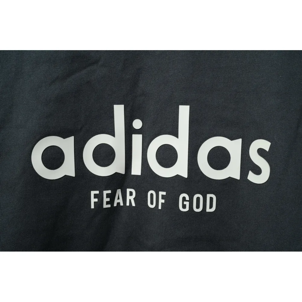 Top Quality Fear of God xadidas Essentials T-shirt  Black IS6839