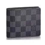 Top Quality Louis Vuitton Slender Wallet Damier Graphite Gray/Black