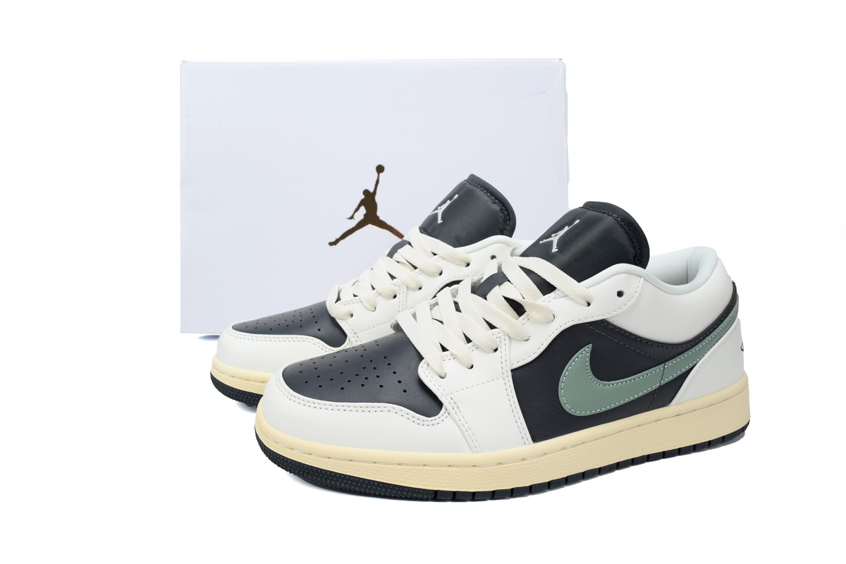    Air Jordan 1 Low Anthracite/Jade Smoke