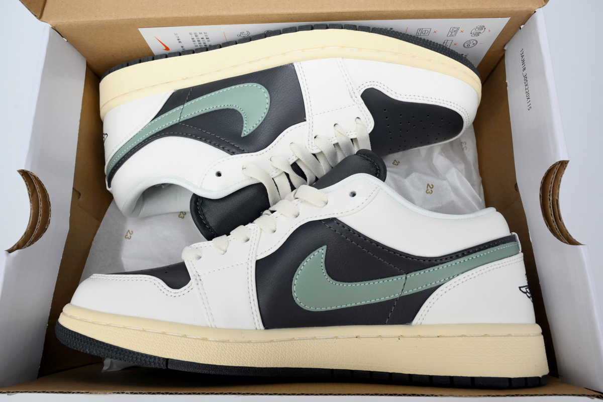    Air Jordan 1 Low Anthracite/Jade Smoke