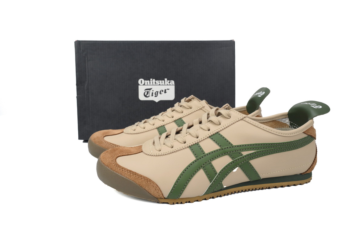 Onitsuka Tiger Mexico 66 Beige Grass Green 1183C102-250 (Leather)