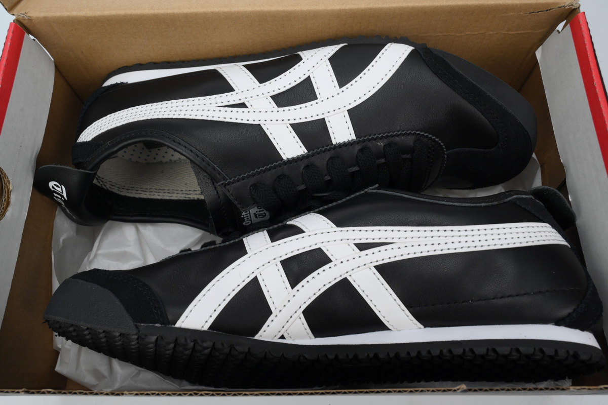 Onitsuka Tiger Mexico 66 Black White 1183C102-001 (Leather)