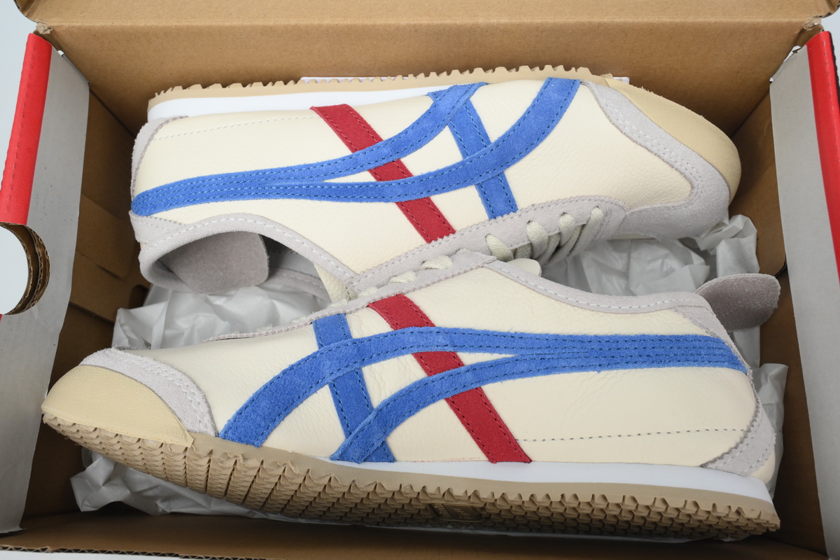 Onitsuka Tiger Mexico 66 Vintage White Directoire Blue 1183B391-100 (Leather)