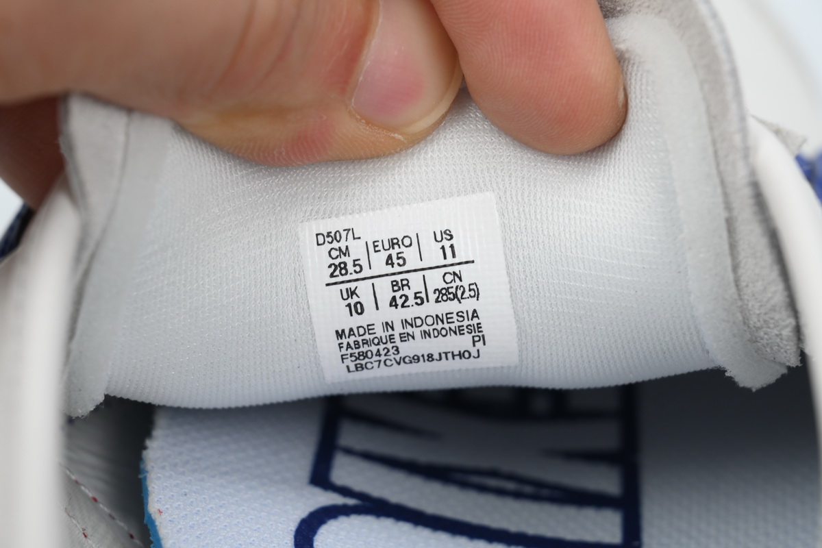 Onitsuka Tiger Mexico 66 White Dark Blue Gold D507L-015 (Leather)