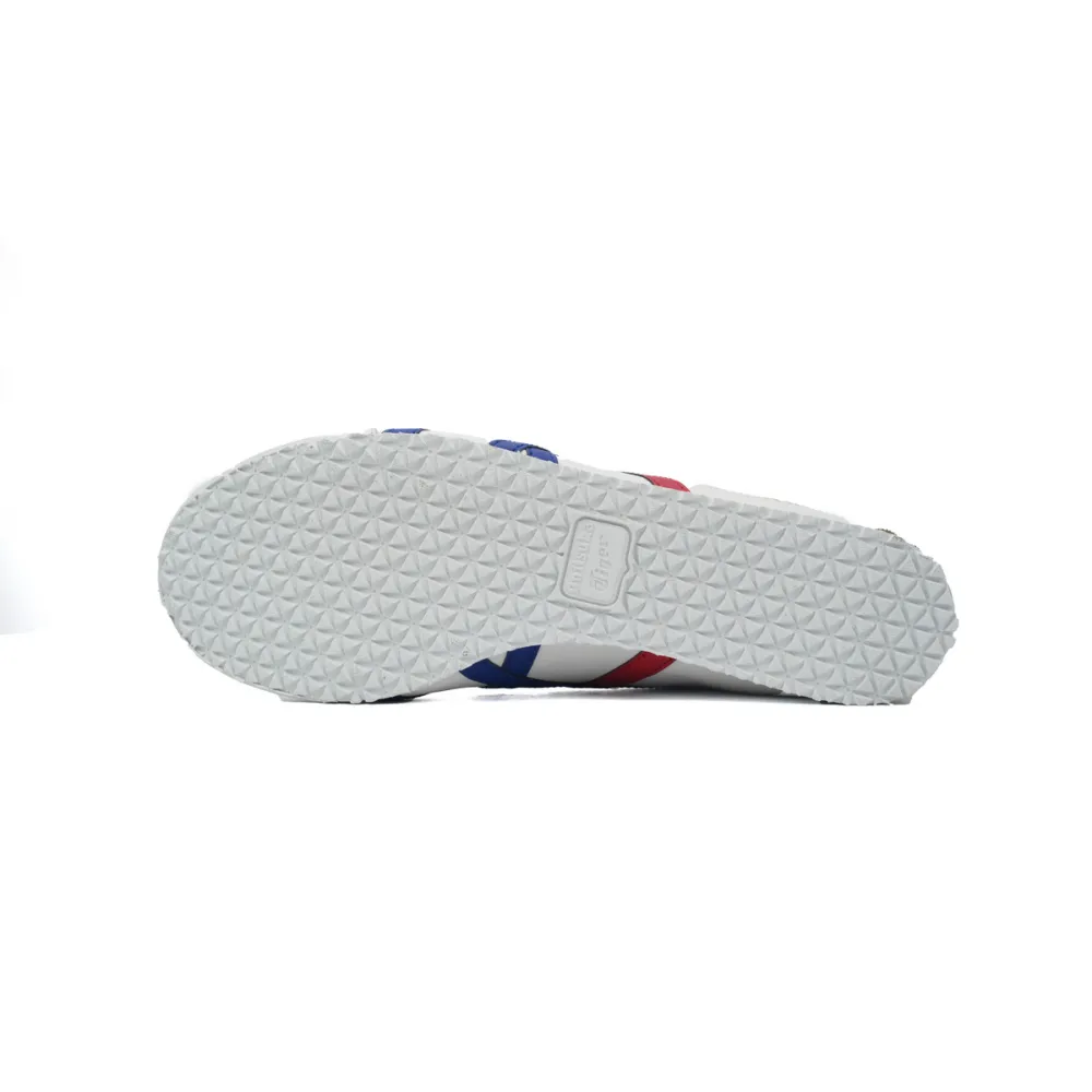 Onitsuka Tiger Mexico 66 White Dark Blue Gold D507L-015 (Leather)