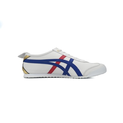 Onitsuka Tiger Mexico 66 White Dark Blue Gold D507L-015 (Leather) 02