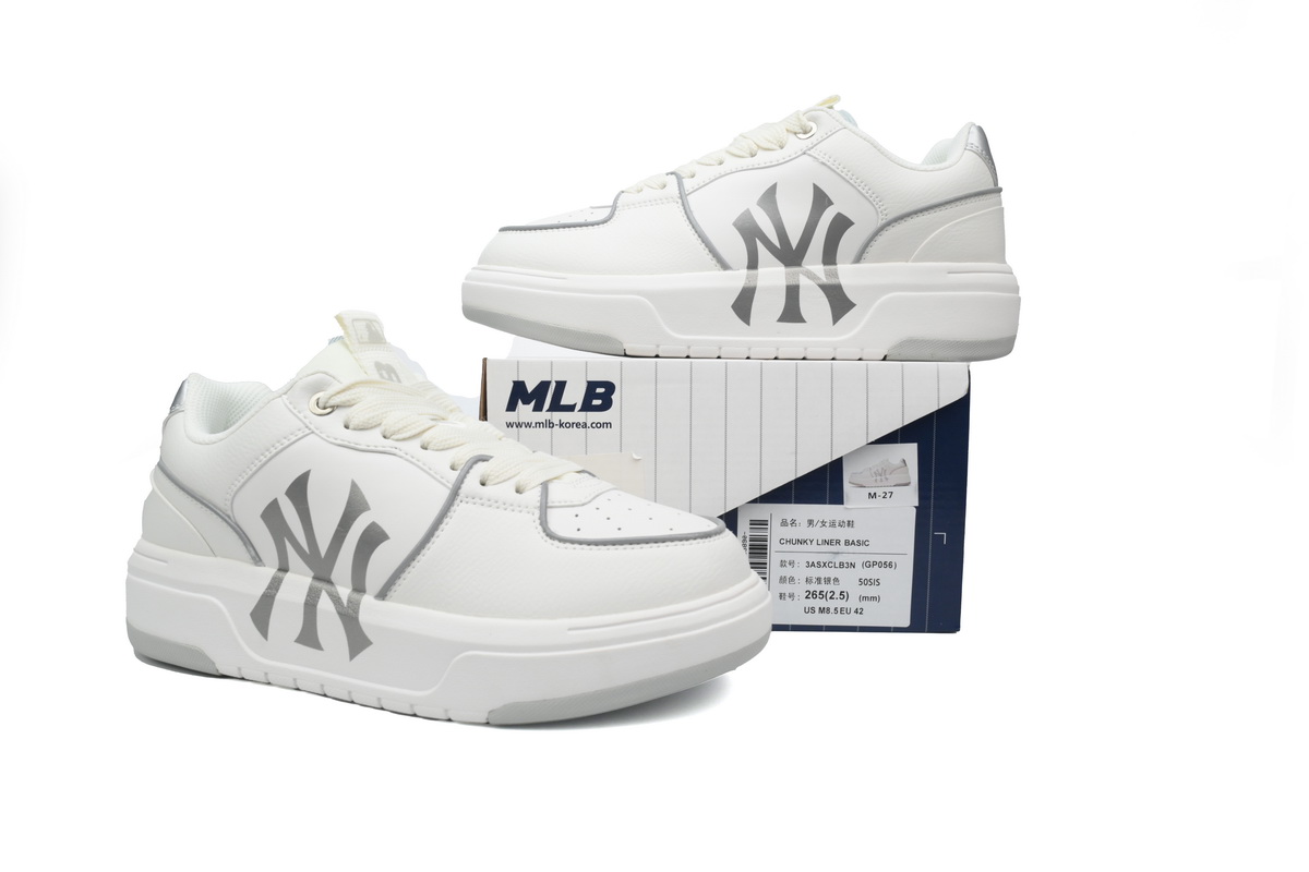    Giay MLB Chunky Liner Basic New York Yankees Sneaker 3ASXCLB3N-50SIS