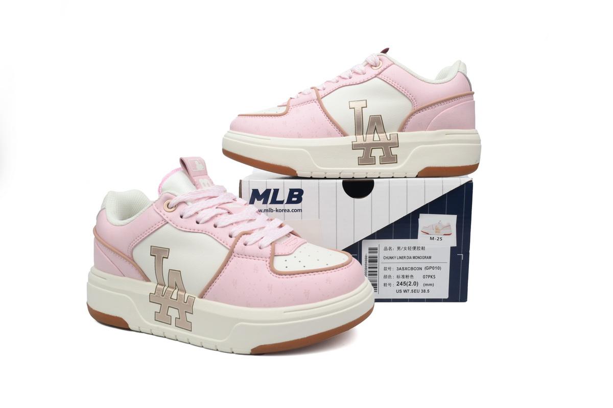    Giay MLB Los Angeles Dodgers Low Commuter Pink 3ASXCB03N-07PKS