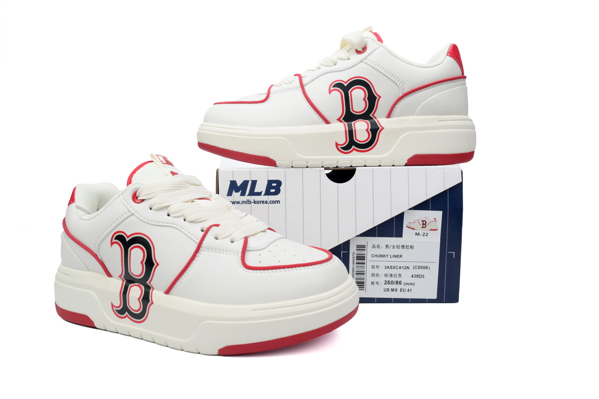    Giay MLB Big Ball Chunky P Mega Boston Red Sox 3ASXCA12N-43RDS