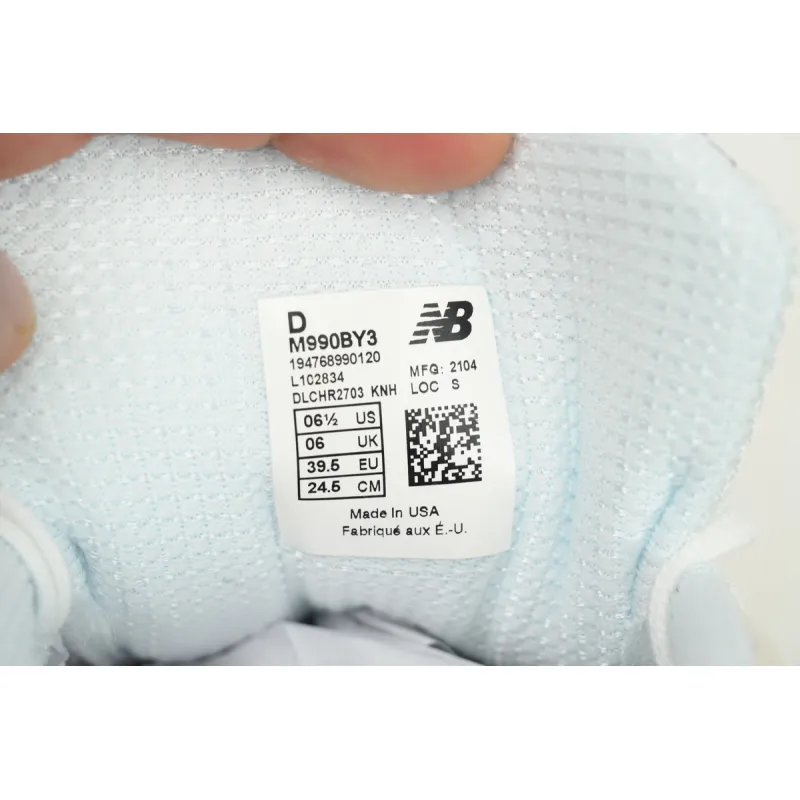 New Balance 990 Lnkjet Milk White M990BY3
