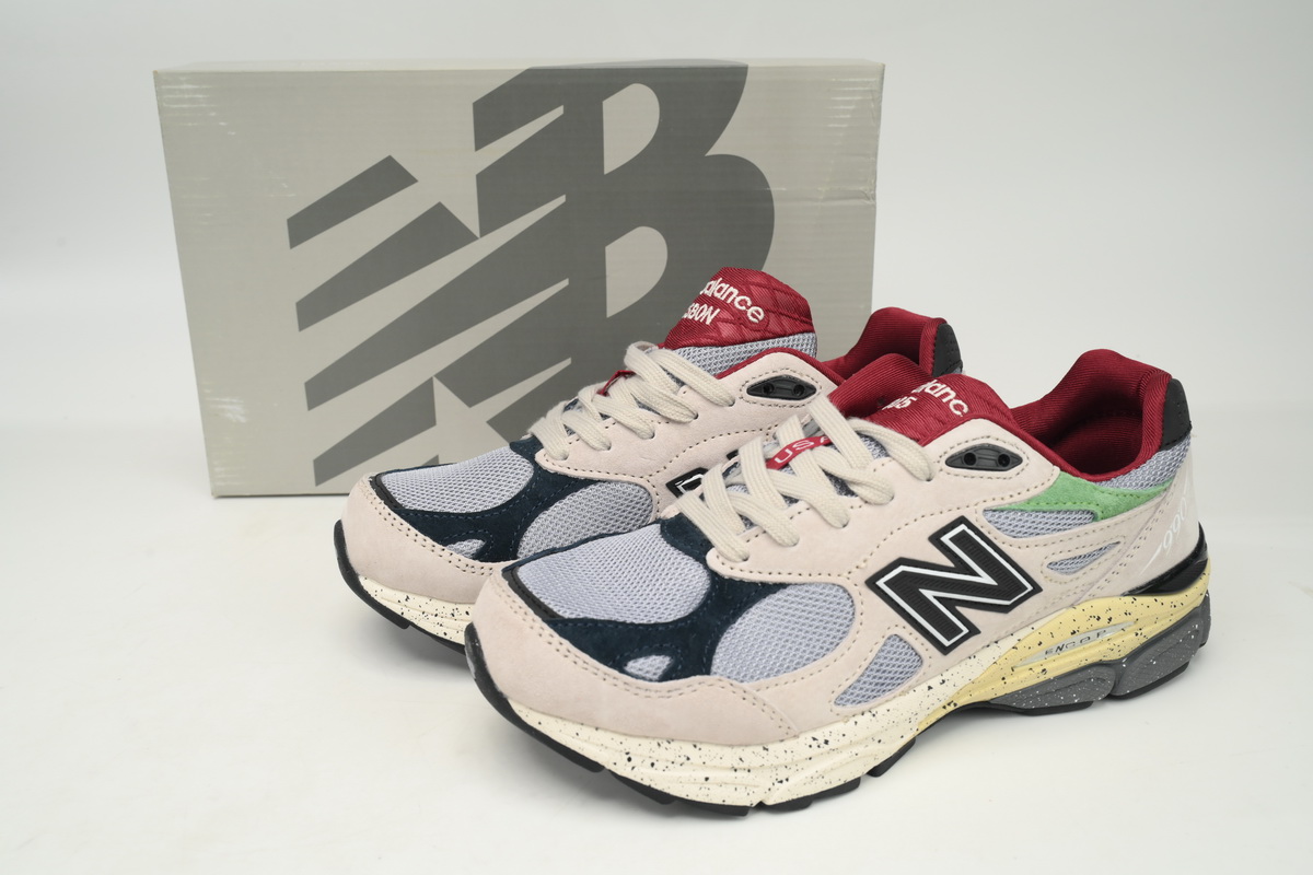    New Balance 990 Pink Green M990GA3