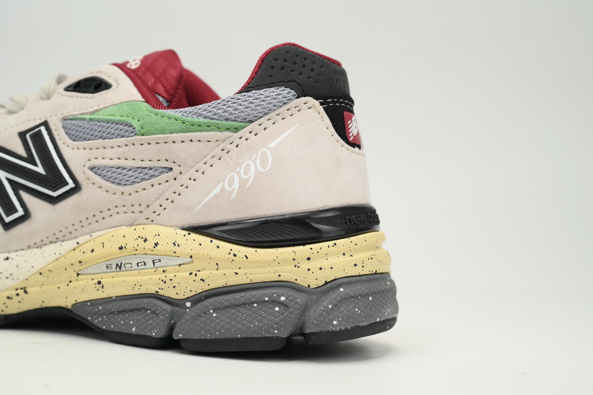    New Balance 990 Pink Green M990GA3