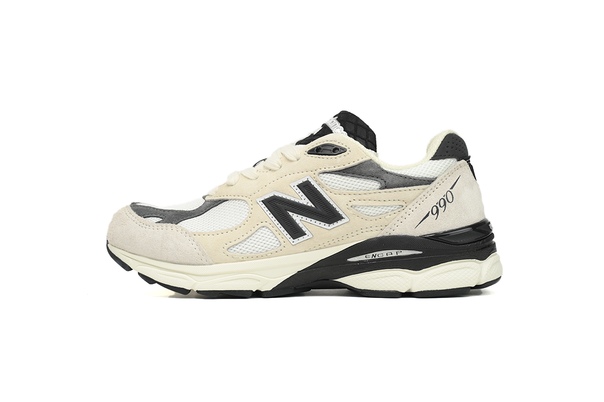    New Balance 990 Milk White Black M990AD3