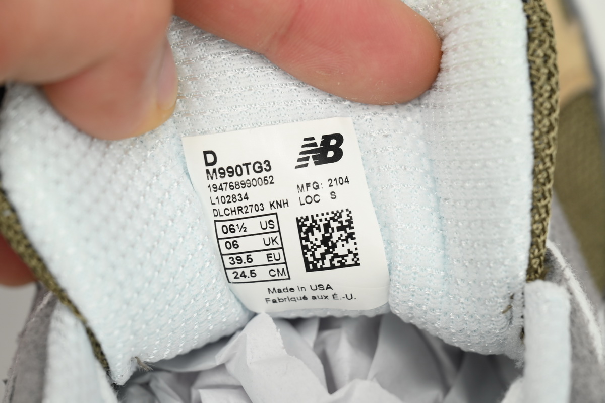    New Balance 990 Lime M990TG3