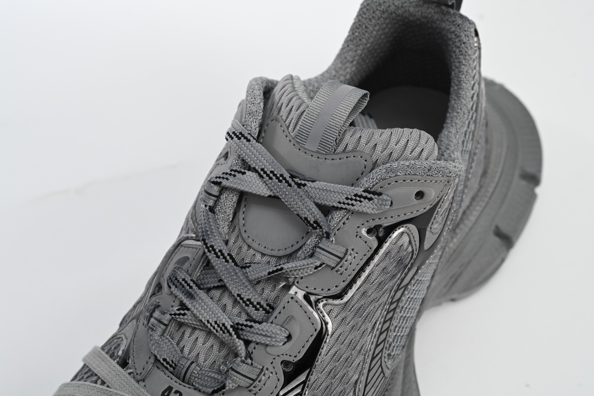     Balenciaga  3XL Lace-Up Sneakers Silver Grey 542229 W1RB5 1210