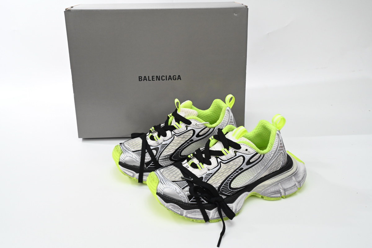    Balenciaga 3XL White Fluo Yellow 734734 W3XL6 9031