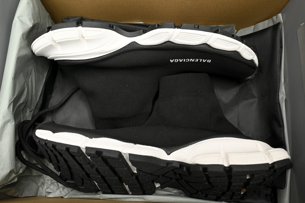 Pkgod Balenciaga Purple Black And White