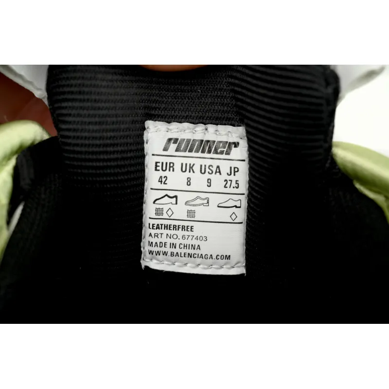 Balenciaga Runner Black Green