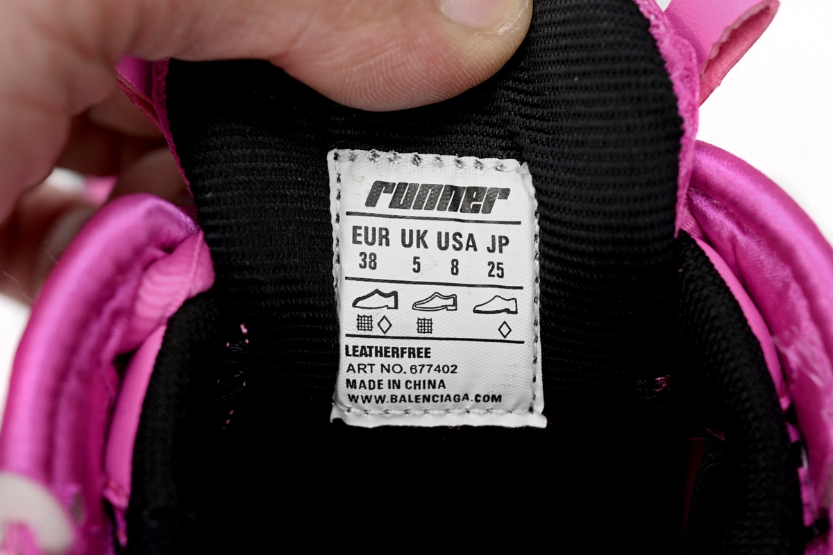    Balenciaga Runner Black Red 677402 W3RB2 5510 