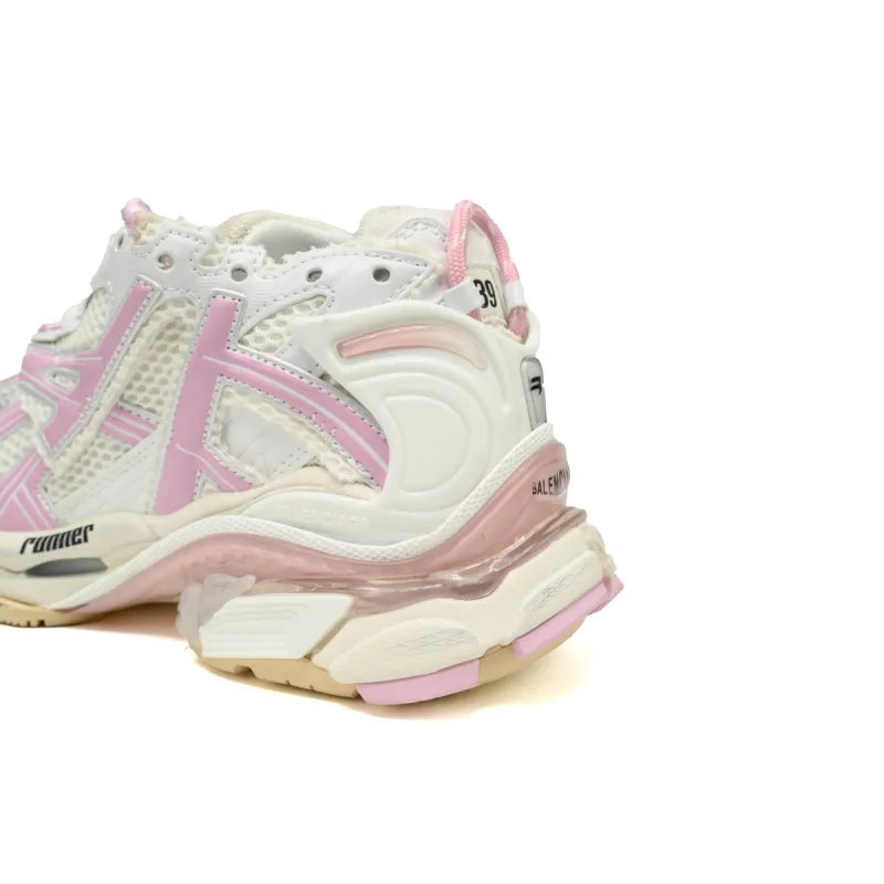 Balenciaga Runner White Pink