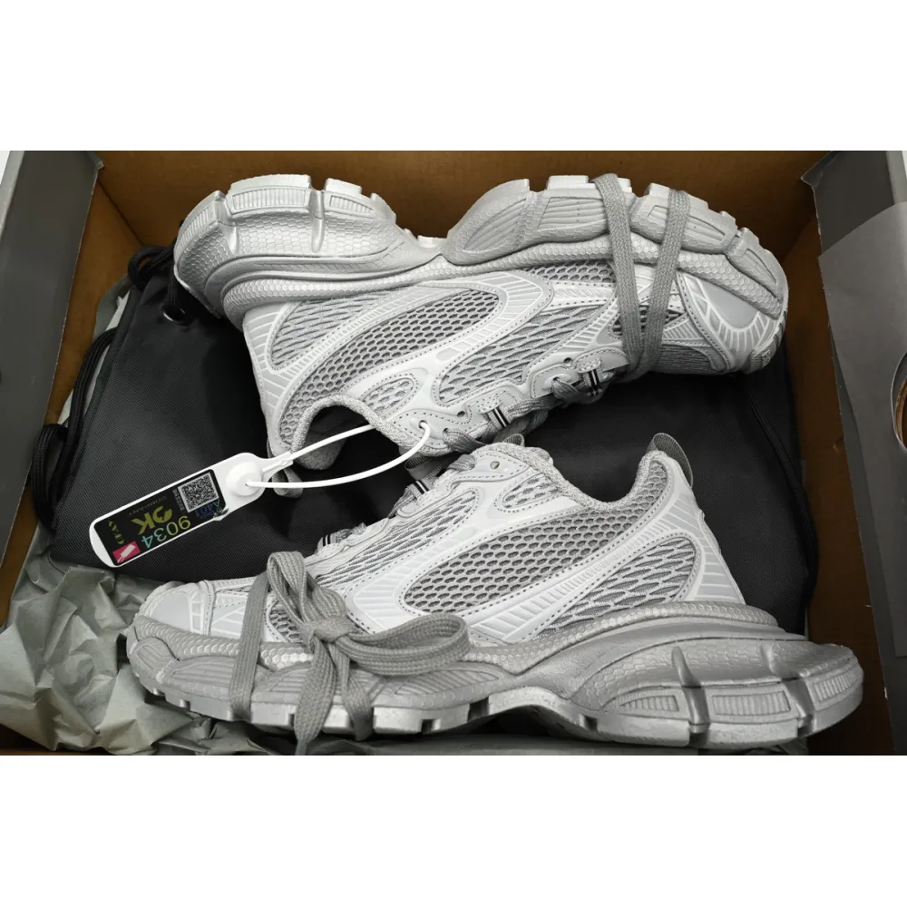 Balenciaga 3XL Silver Light Gray 734731 W3XLR 1281
