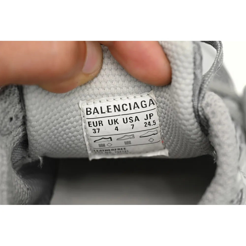 Balenciaga 3XL Silver Light Gray 734731 W3XLR 1281