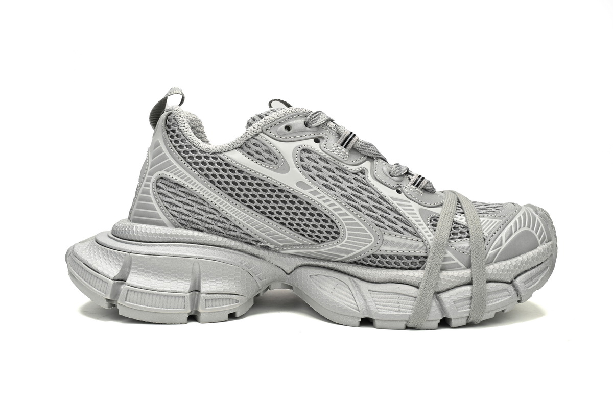    Balenciaga 3XL Silver Light Gray 734731 W3XLR 1281