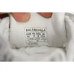 Balenciaga 3XL Lace-Up Sneakers Silver White 542229 W1RB5 0101